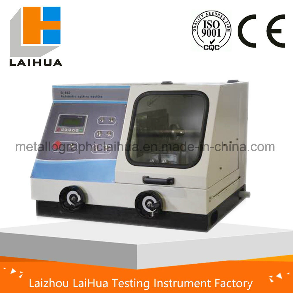 Q-80z LCD Screen Manual/Automatic Metallographic Sample Cutting Machine for Lab Sample Preparation