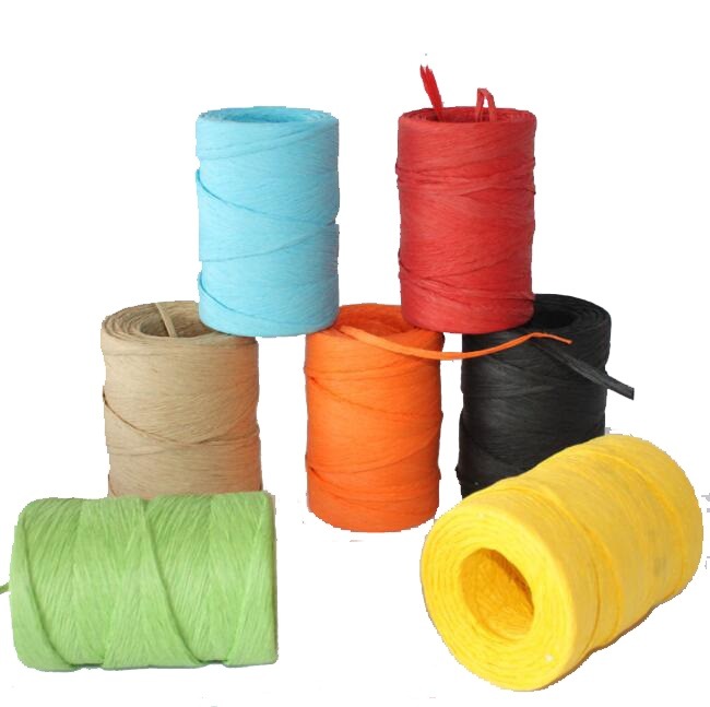 Manufactured 5mm~20mm Wide Paper Raffia Rope Wholesale