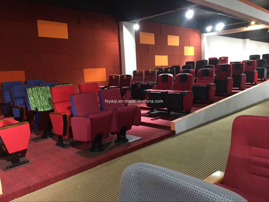 Hotsale Competitve Foldable Metal Theater Chair Auditorium Chair Cheap Price Upholstery Small Size Church Chair (YA-16)