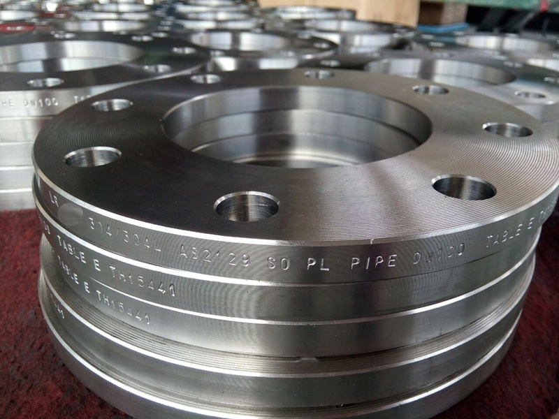 As2129 Table E Stainless Steel Slip on / Plate Flange