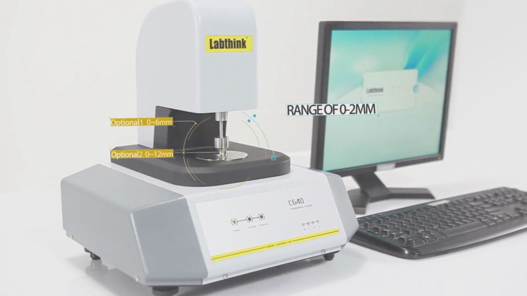 Labthink Professional Laboratory Paper and Paperboard Thickness Measuring Equipment