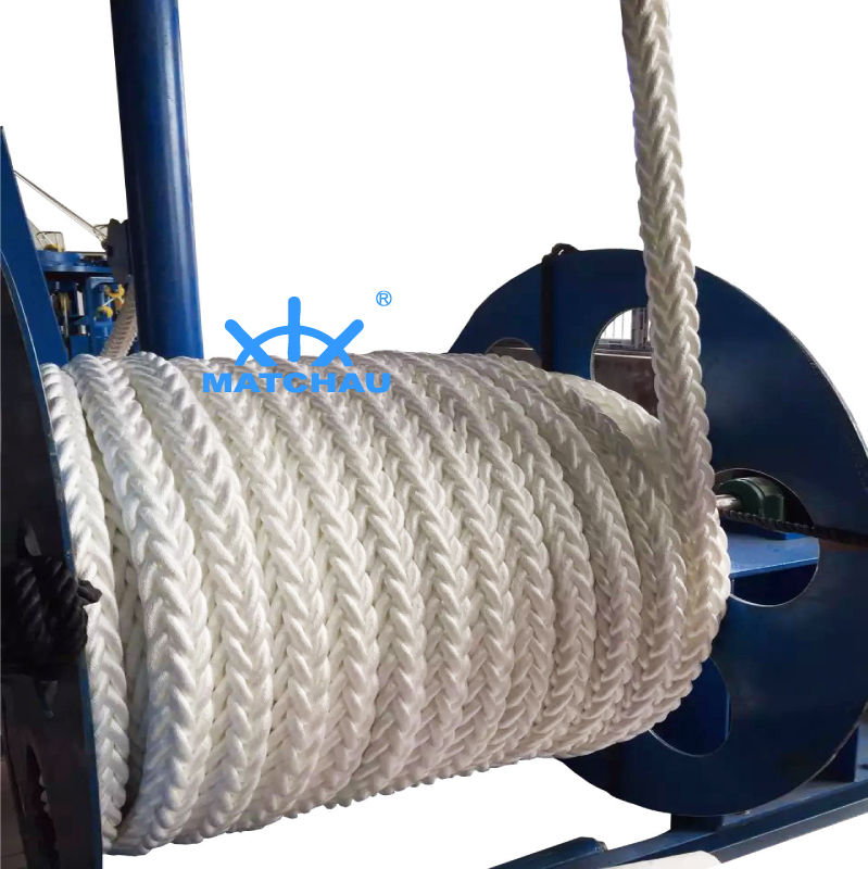 Marine Using 8 Strand Polyester Rope