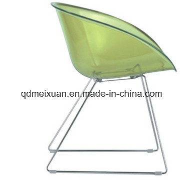 Bow Word Foot Chair Acrylic Crystal Crystal Chair Crystal Transparent Chair Chair High-End Restaurant (M-X3455)