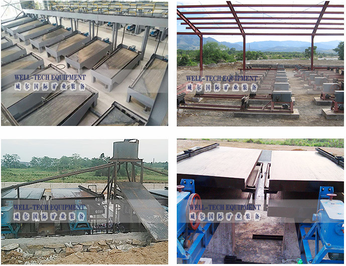 Gold Copper Tin Ore Mining Shaking Table