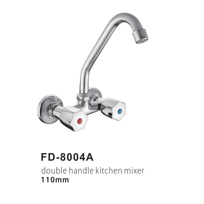 Double Handle Kitchen Sink Faucet