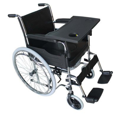 Good Quality! Reclining Commode Wheelchair (THR-H005B)