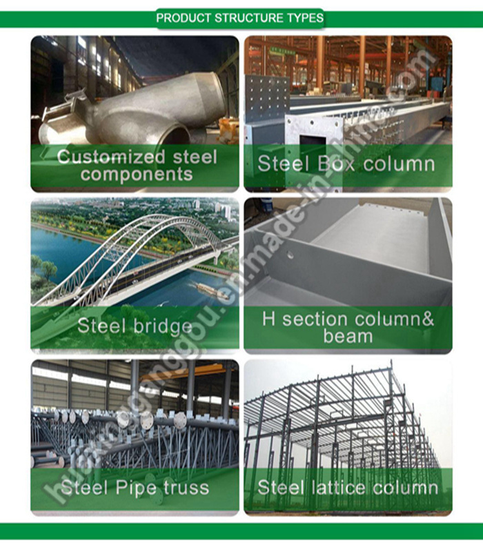 Quick Delivery Heavy Duty Metal Fabrication Steel Structure