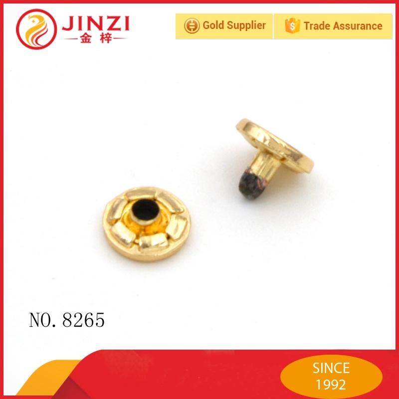 Hot Selling Custom Decorative Metal Button Rivets/ Custom Jeans Rivets/Metal Custom Rivets