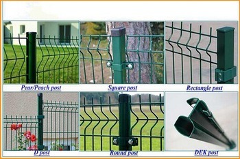 Triangle Bend Wire Mesh Fence Panels /3D Curved Welded Wire Mesh Panel Fence