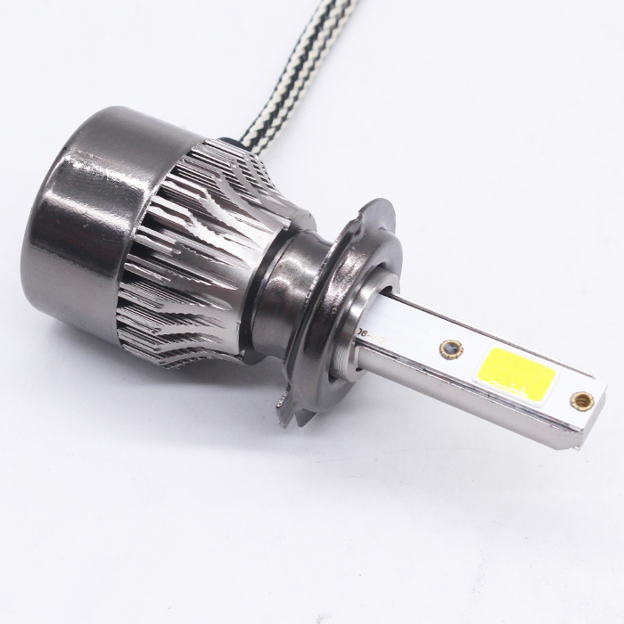 Mini K3 COB LED Head Lamp 36W H7 Bulbs