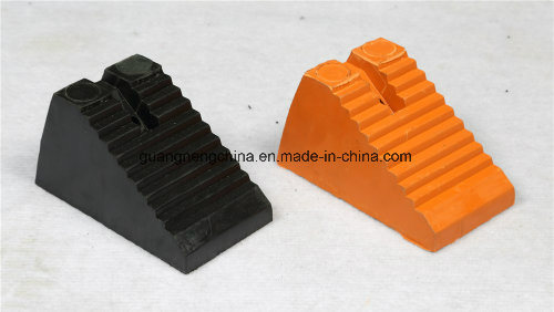 Easy Install Black Car Wedge/Wheel Chock/Buffer Block/Rubber Car Stopper