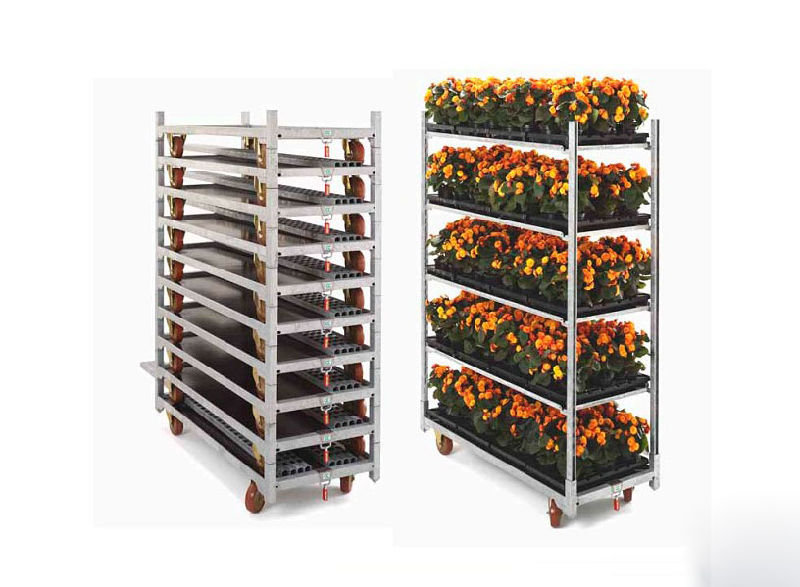 Factory Retail Flower Cart Danish Trolley (JT-D05)