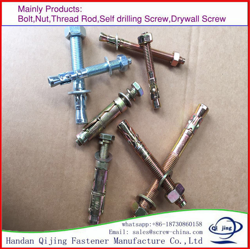 Zp Expansion Bolt/Anchor Bolt/Wedge Anchor Bolt/Hilti Bolt/Drop in Bolt