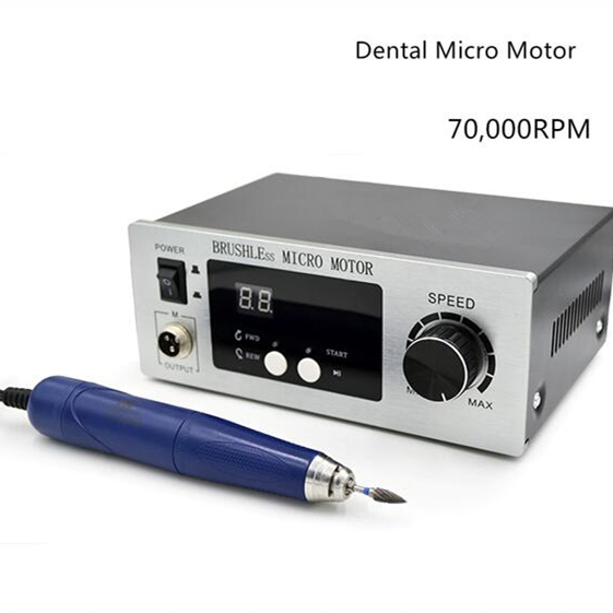 70, 000rpm Brushless Dental Micromotor with Handpiece