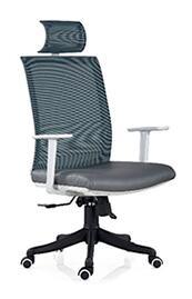 Lounge Mesh Pattern Headrest Tall Chair for Heavy People