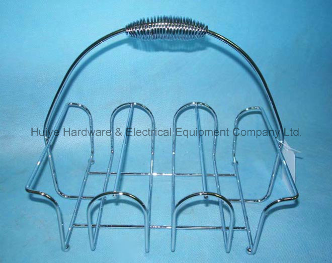 Puesto de frutas para botellero de metal Wirework