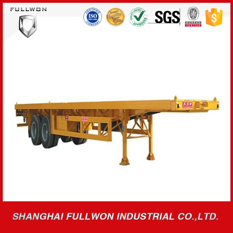 China Factory Dual-Axle 40 Feet Skeleton Semi-Trailer for Sale