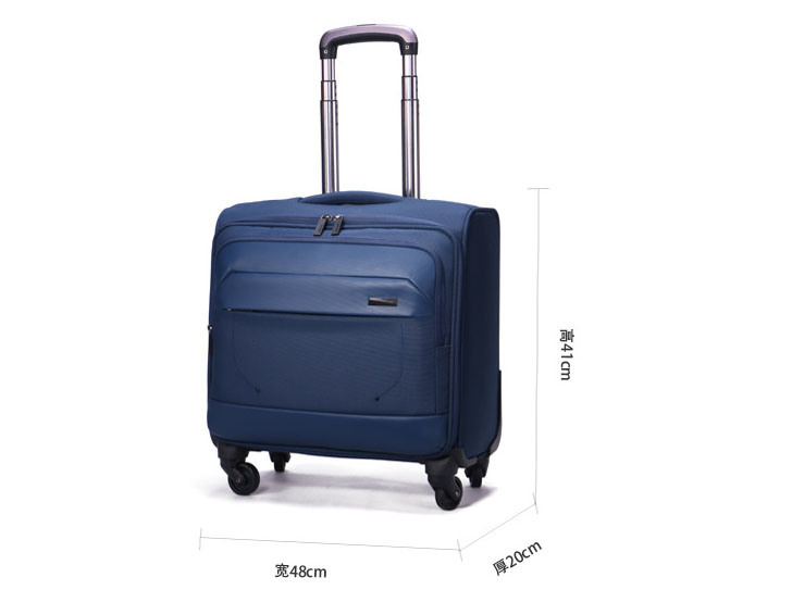 18 Inch Business Travel Trolley Wheeled Luggage Boarding Case (CY3745)