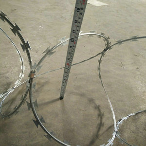 PVC Coated Concertina Wire Razor