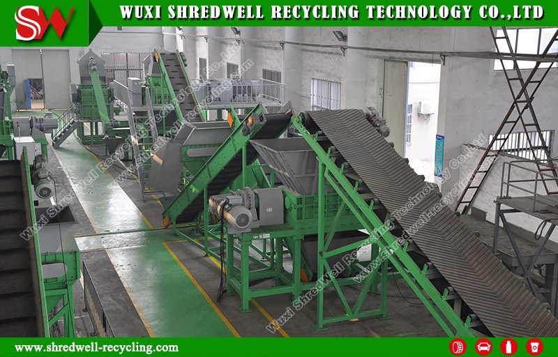 Low Speed Scrap Metal Shredding Machine to Recyle Used Car/Iron/Barrel/Drum