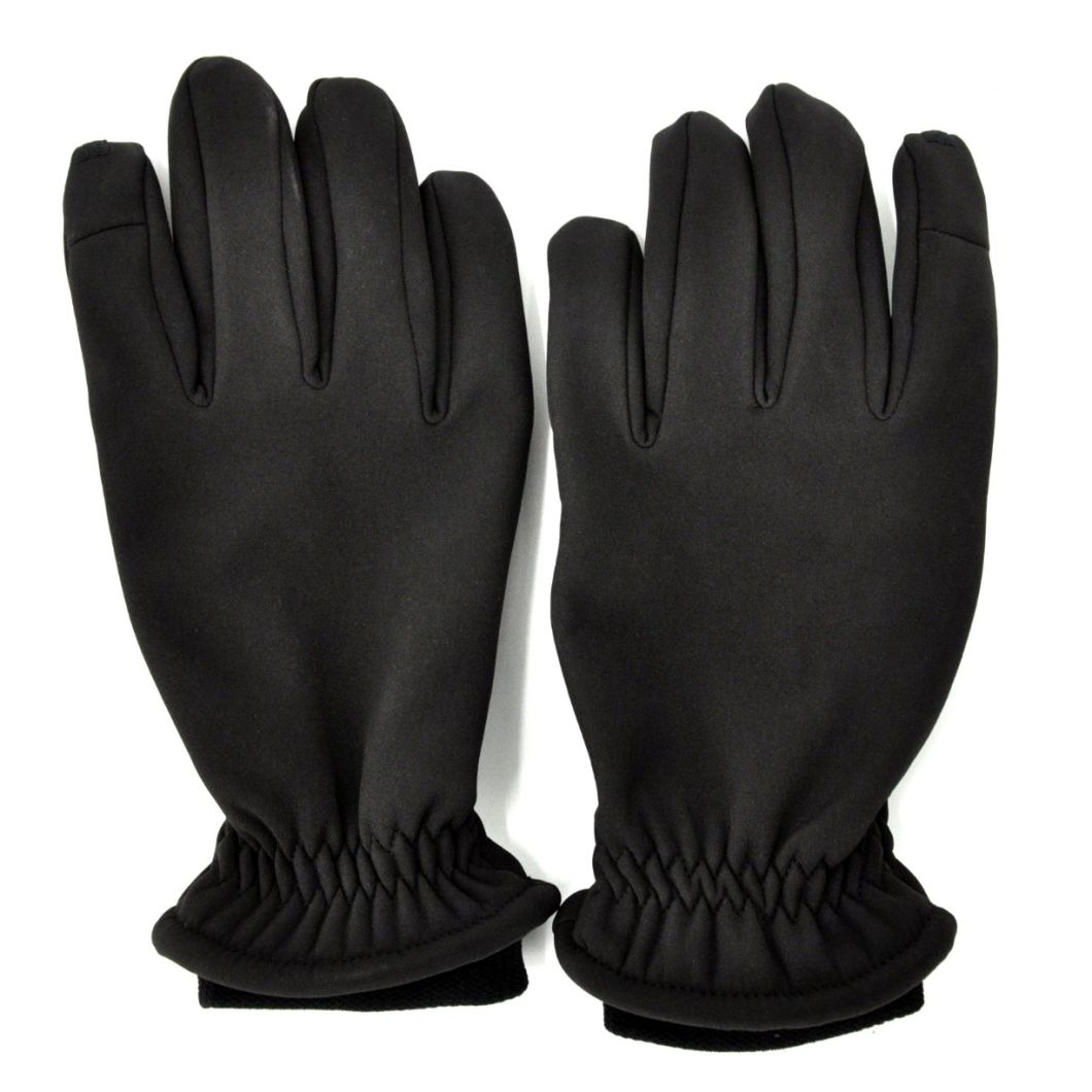 Wholesale Men Winter Touchscreen Leather Keep Warm Gloves
