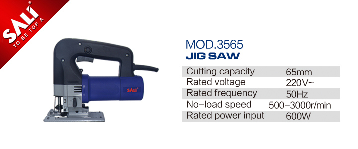 Sali Professional Woodworking Power Tool High Quality 600W Jig Saw