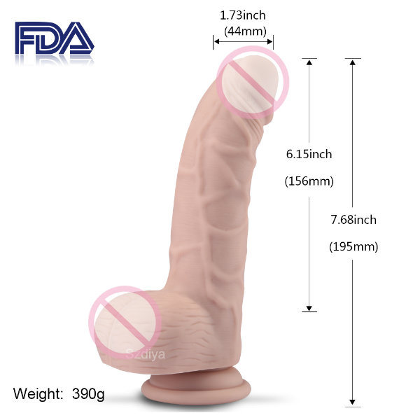 Sex Products Penis Dildo Vibrator for Women Sex (DYAST395A)