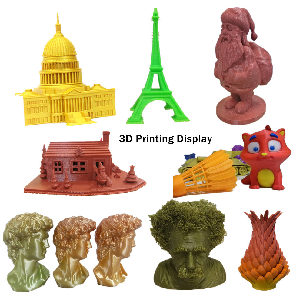 PLA 3D Printer Filament, Dimensional Accuracy +/- 0.05 mm, 1 kg Spool, 1.75 mm, Black
