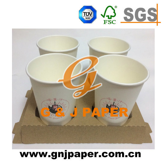Hot Sale Single Wall Custom Disposable Tea Cup with Handle
