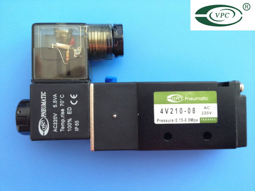 Airtac Pneumatic Control Air Valve 4V330-10 Double Coil Directional Solenoid Valves