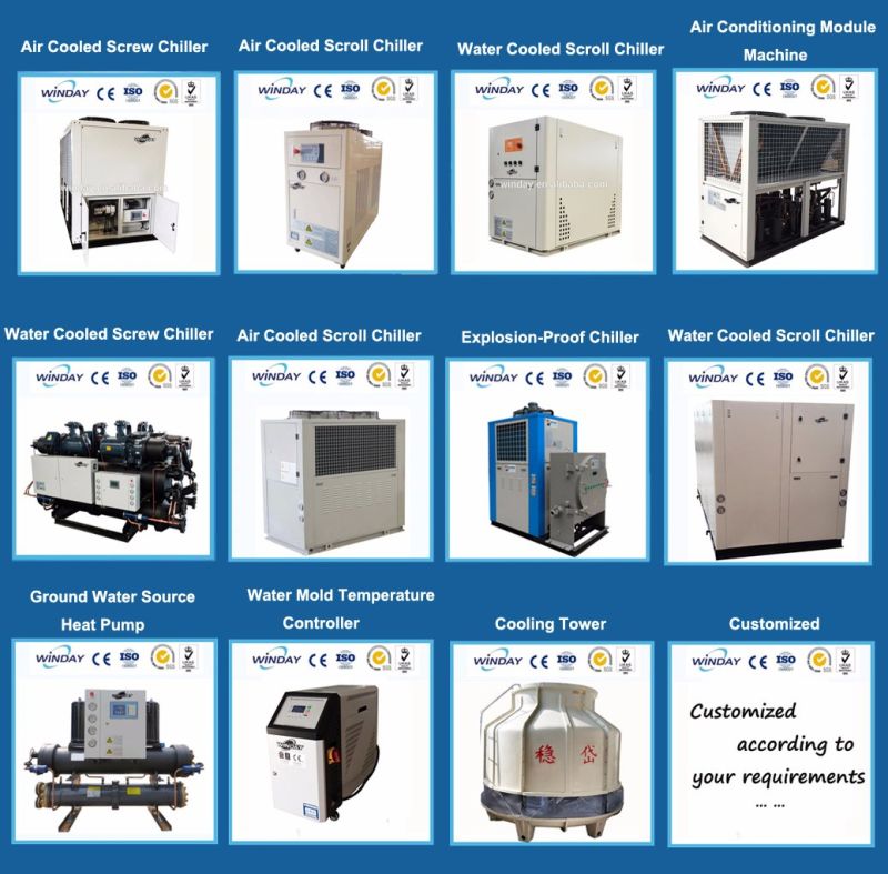 Air Cooled Chiller Brands Scroll Type Water Chiller From China