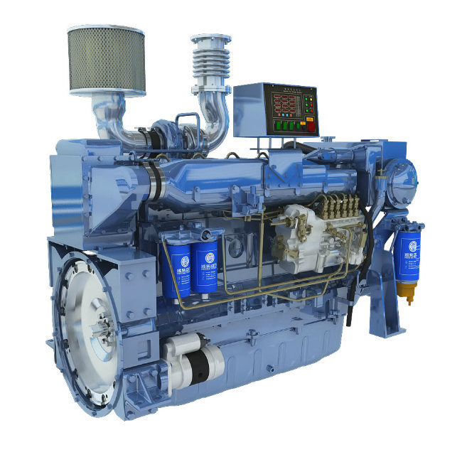 Weichai Wd10/ Wd615 200HP Marine Diesel Engine 2100rpm