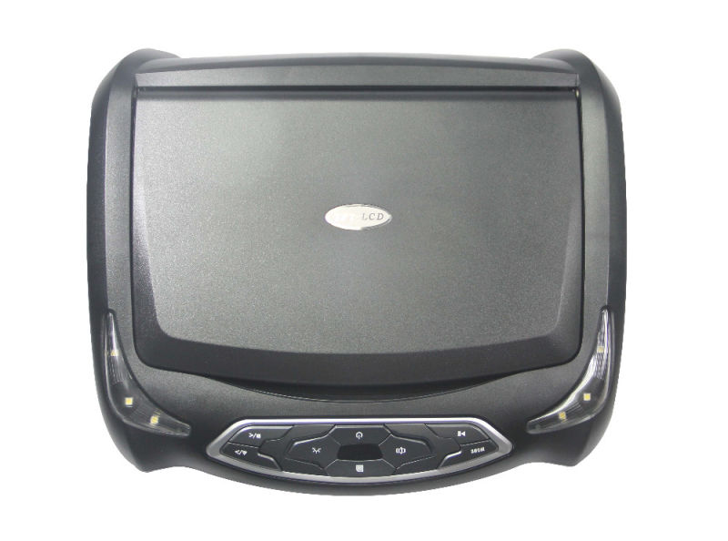 10.2 Inch Bus Roof Ceiling Mounted LED DVD Player Monitor with Built-in IR and FM Transmitter Flip Down Car Monitor