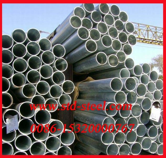 Galvanized ERW Steel Pipe (Q235B Q345B 16Mn S235Jr)