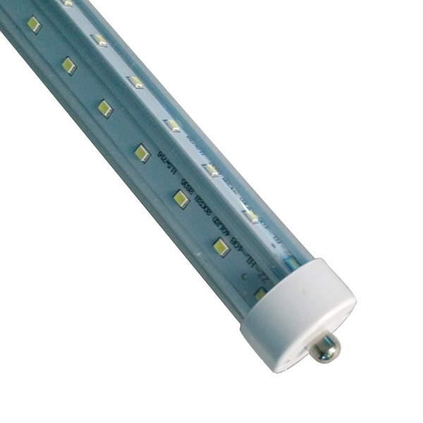 LED Tube T8 8FT 2400mm 65W Energy Saving for Existing Fluorescent Fixture T8 LED Tube Light Replacing The Older Tube V Shape