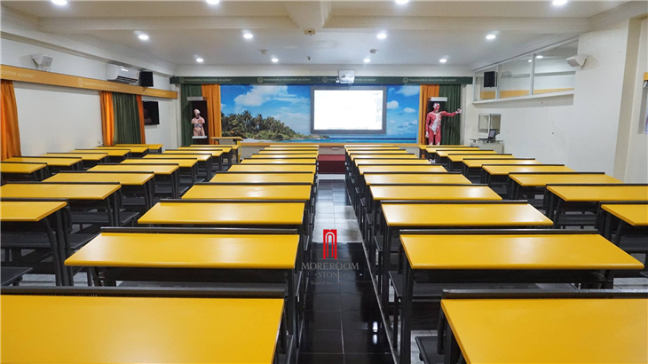 India Shool Classroom Desk Top Pure Yellow Acrylic