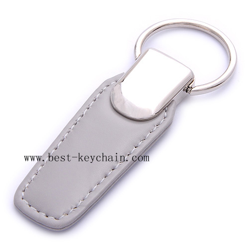 PU Custom Personalized Leather Promotional Keychain (BK20966)