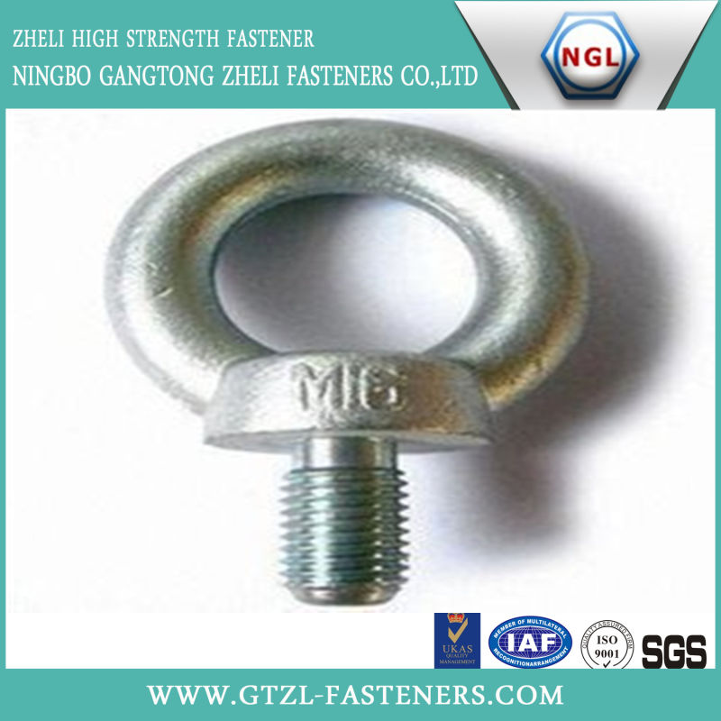 Carbon Steel DIN580 Eye Bolt