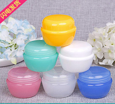 New 50ml 60ml Glass Clear Cosmetic Jars Cosmetic Packaging Cream Glass Bottl Jar