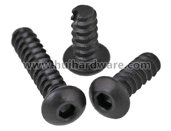 Grade 8 Hex Socket Pan Head Self Tapping Screw with Flat Point