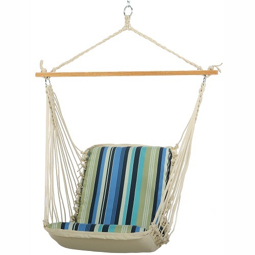 Hanging Swing Hammock as Chair.