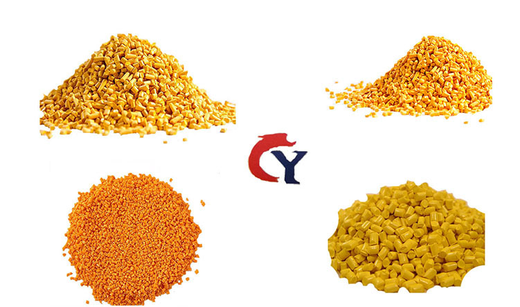 Yellow CaCO3 Filler Masterbatch for HDPE PP Injection