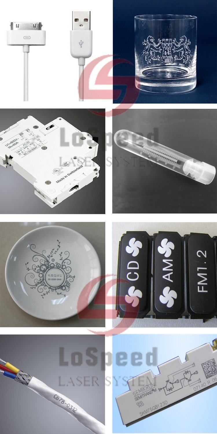 UV Laser Marking Machine for Drink Bottle/Plastic/Phone Case/Glass/Flow Line Production