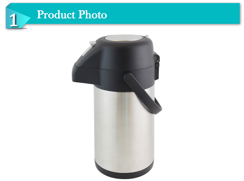 24 Hours Heat Preservation Thermos Vacuum Flask with Stainless Steel Pump (ASUO)