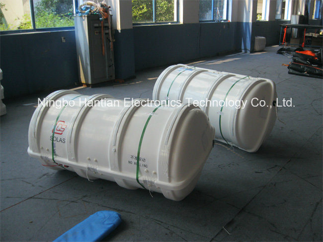 Gl/CCS Approved 15 Man Rubber Inflatable Marine Liferaft