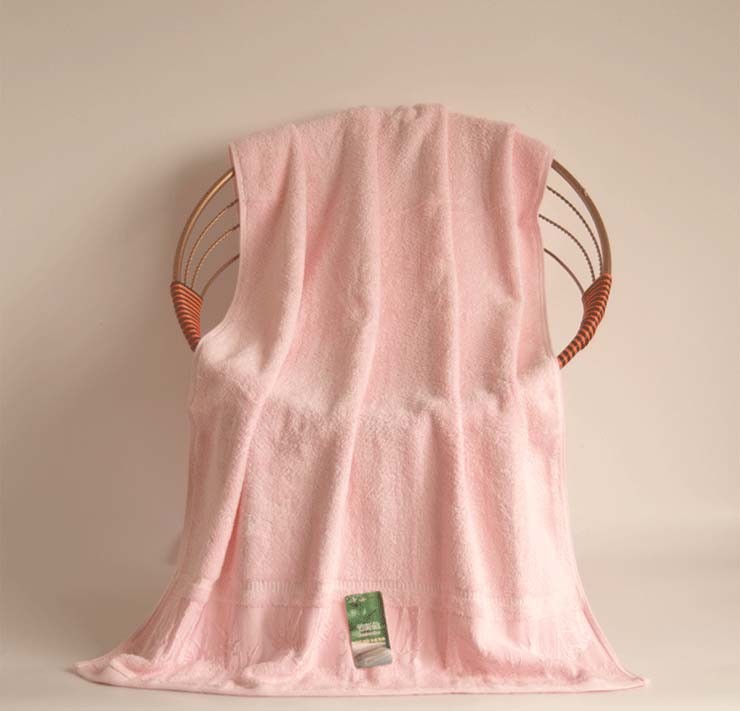 Hot Selling Solid Color Plain Weaving Bath Towels for Bath