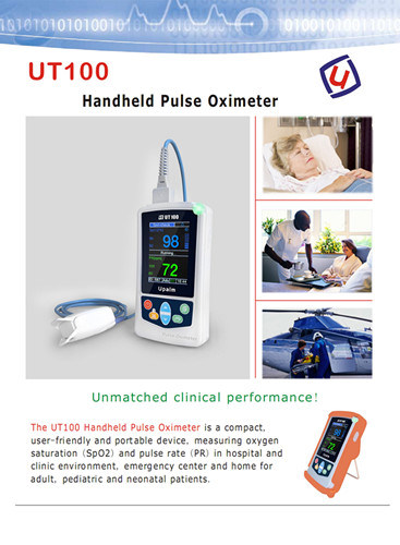 Handheld Pulse Oximeters, SpO2 Monitor (UT100)