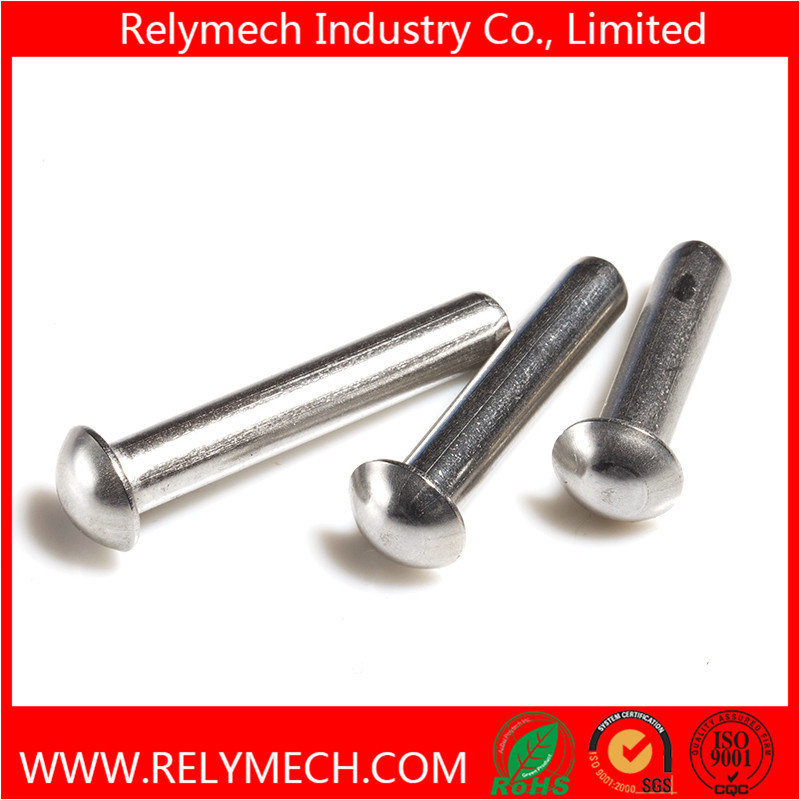 Mushroom Head Round Head Solid Rivet in Stainless Steel