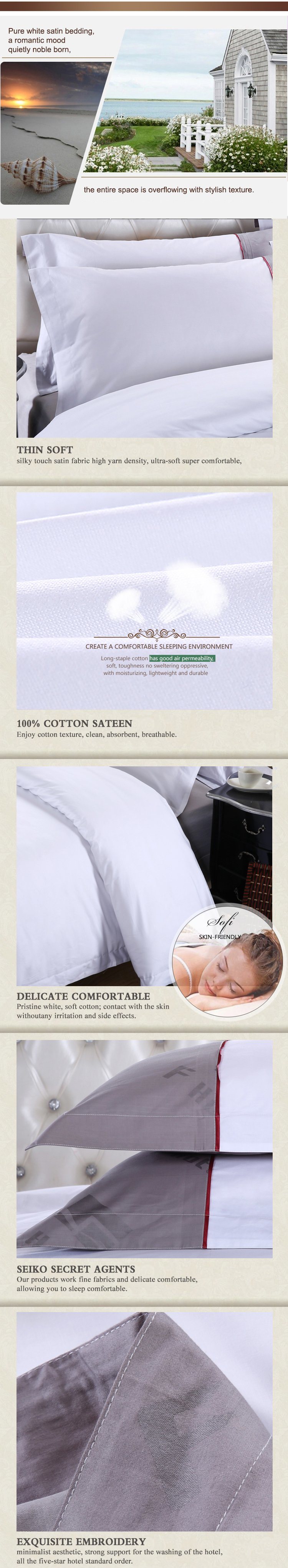Yrf Apartment Use Hotel Linen Hotel Bedding Set Hotel Bedding Set