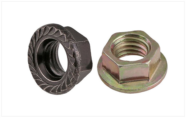 DIN 6923 Zinc Plated Hexagon Flange Nut